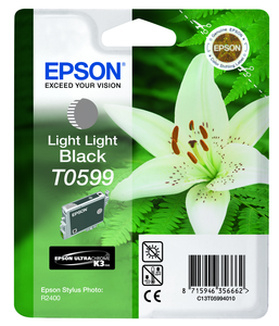 Encre Epson T0599, gris clair