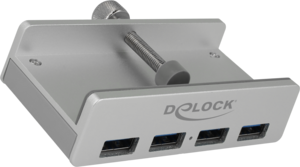 Delock USB Hub 3.0 4-port Silver