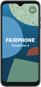 Fairphone 4 128 GB Smartphone grau