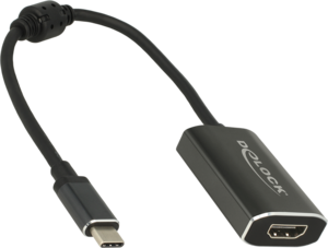 Adapter USB wt. typ C - gn. HDMI, antr.
