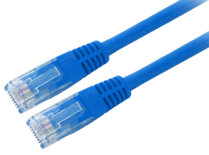 Patch Cable RJ45 U/UTP Cat5e 3m Blue