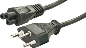 Netzkabel StromSt - C5 2,0m schwarz