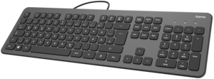 Hama KC-700 Tastatur anthrazit/schwarz
