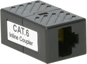 Line Coupler Cat6 RJ45 Fe-Fe UTP