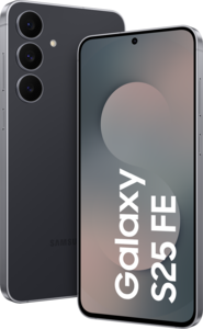 Samsung Galaxy S25 FE 128Go, noir absolu