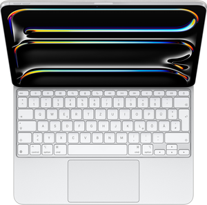 Apple 13 iPad Pro M4 Magic Keyboard weiß