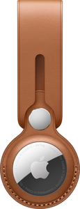 Correa de piel Apple AirTag marrón