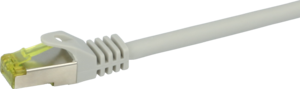 Patch kabel RJ45 S/FTP Cat6a 30m šedý