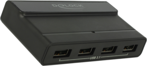 Delock USB Hub 3.1 4-port Black