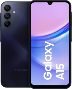Samsung Galaxy A15 128 Go, bleu profond