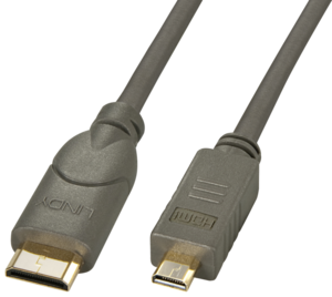 LINDY Mini HDMI - Micro HDMI Cable 1.5m