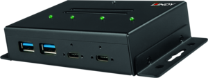 LINDY USB Hub 3.1 4-port Type-C Metal