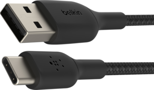Belkin USB 2.0 Typ C - A Kabel Textilmantel