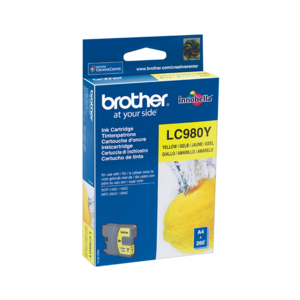 Brother LC-980Y Tinte gelb