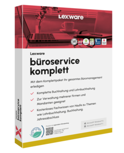 LEXWARE büroservice komplett 2025 für 5 User ABO-Vertrag 12 Monate (Autorenewal)