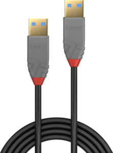 Cavo USB 2.0 Tipo A a B Trasparente, 1m