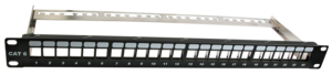 Patch Panel RJ45 24-port w/o Modules