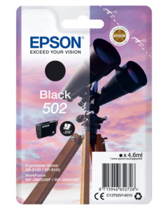 Epson Tusz 502, czarny