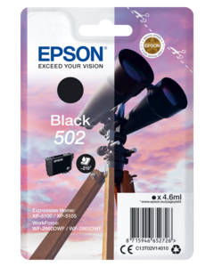 Encre Epson 502, noir