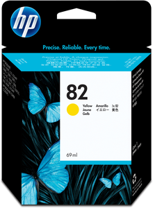 HP Cartucho de tinta 82 69 ml amarillo
