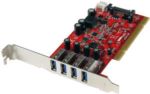 StarTech 4-portos USB3.0 PCI adapter