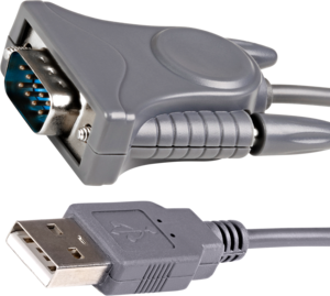 Adapter DB9+DB25/m - USB-A/m 0.9m