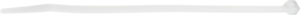 Serre-câbles 203 x 4 mm(L+l.) x100 blanc