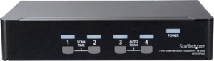StarTech KVM switch DisplayPort 4 port