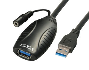 LINDY USB aktív hosszabbító 10 m