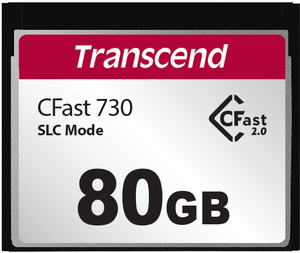 Transcend CFX730 80 GB 2.0 CFast Karte