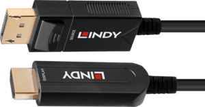 Cable híbrido LINDY DP - HDMI 10 m