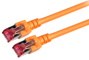 Patch Cable RJ45 S/FTP Cat6 3m Orange