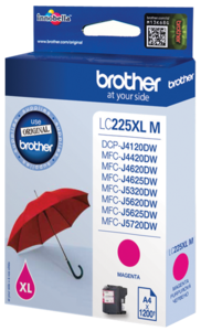 Brother LC-225XLM Ink Magenta