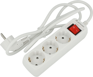 Power Strip 3-way 1.4m w/ Switch