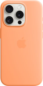 Apple iPhone 15 Pro szilikontok narancs