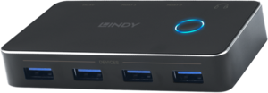 Appareil LINDY USB Share 2PC-4USB 3.0