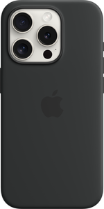 Silikonový obal Apple iPhone 15 Pro čer.