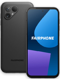 Smartphone 256 Go Fairphone 5 noir