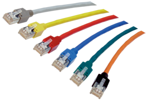 PatchCable RJ45 S/UTP Cat5e 1m Red