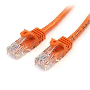 Câble patch RJ45 UTP Cat5e 1 m, orange