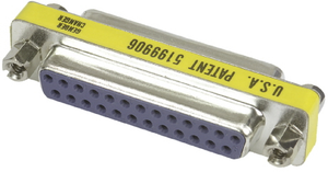 Gender átalakító 25 pólusú f/f