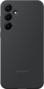 Capa silicone Samsung Galaxy A55 preta