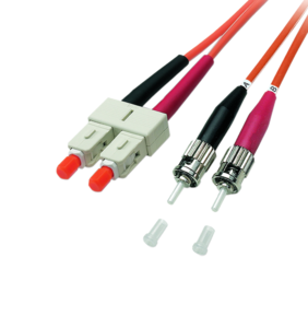 FO Duplex Patch Cable SC-ST 62.5/125µ 1m