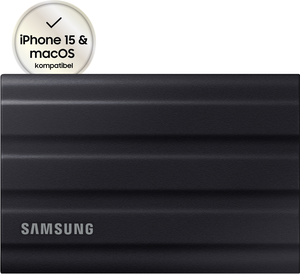 Samsung T7 Shield 1TB Black SSD