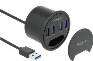 Delock USB Hub 3.0 Desk 4-port