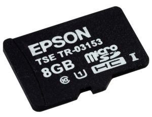 Carte microSD Epson 8 Go certifiée TSE