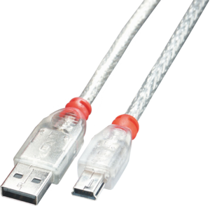 LINDY USB-A to Mini-B Cable 2m