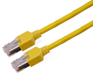 Patch Cable RJ45 S/UTP Cat5e 8m Yellow