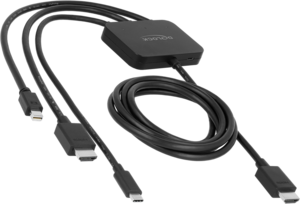 Adattatore HDMI/mini DP/USB - HDMI