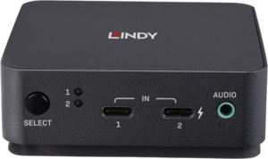 LINDY KVM-Switch DP/Typ C 2-Port